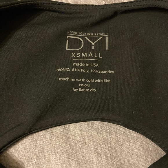 DYI Sports Bra - Black - Picture 3 of 3